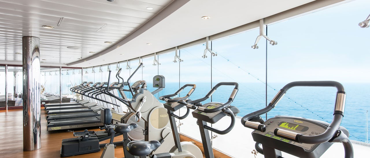 Exercise with ocean views