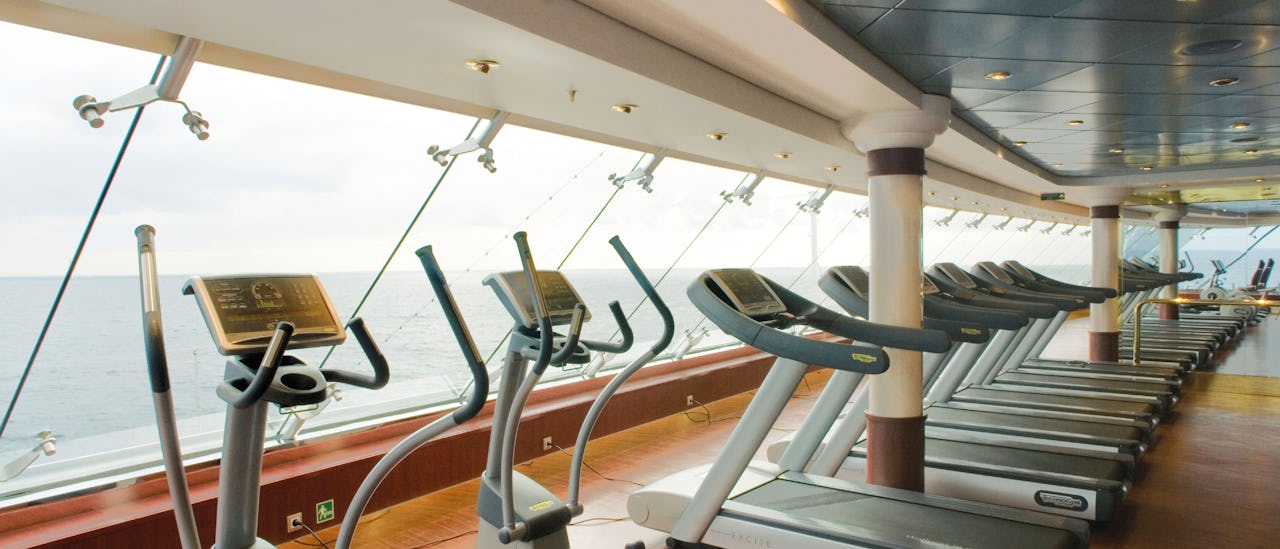 Exercise with ocean views