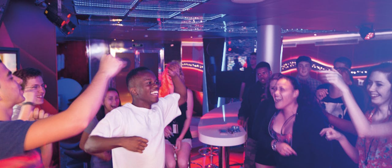 The nightclub is open into the small hours