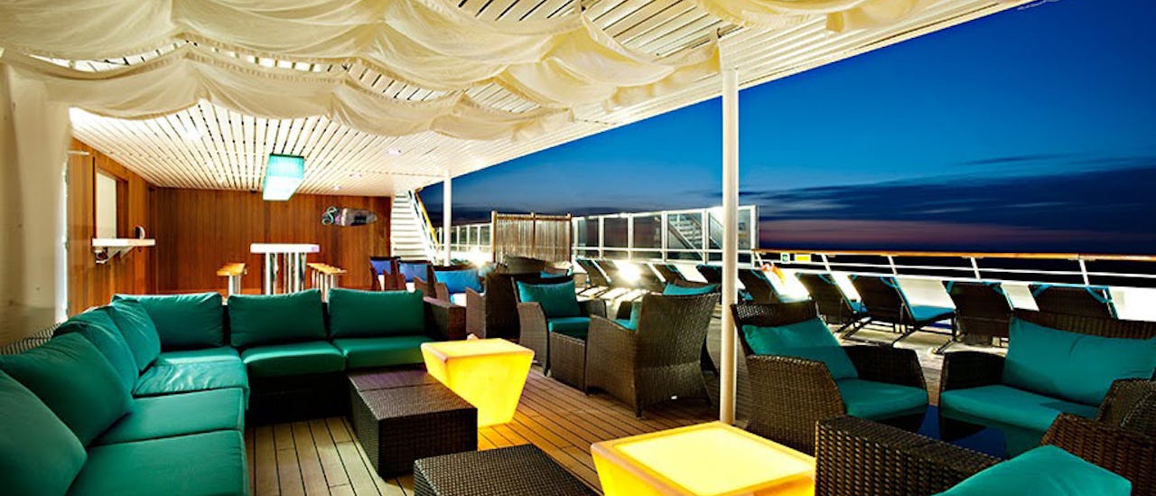 Hang out at the pool deck