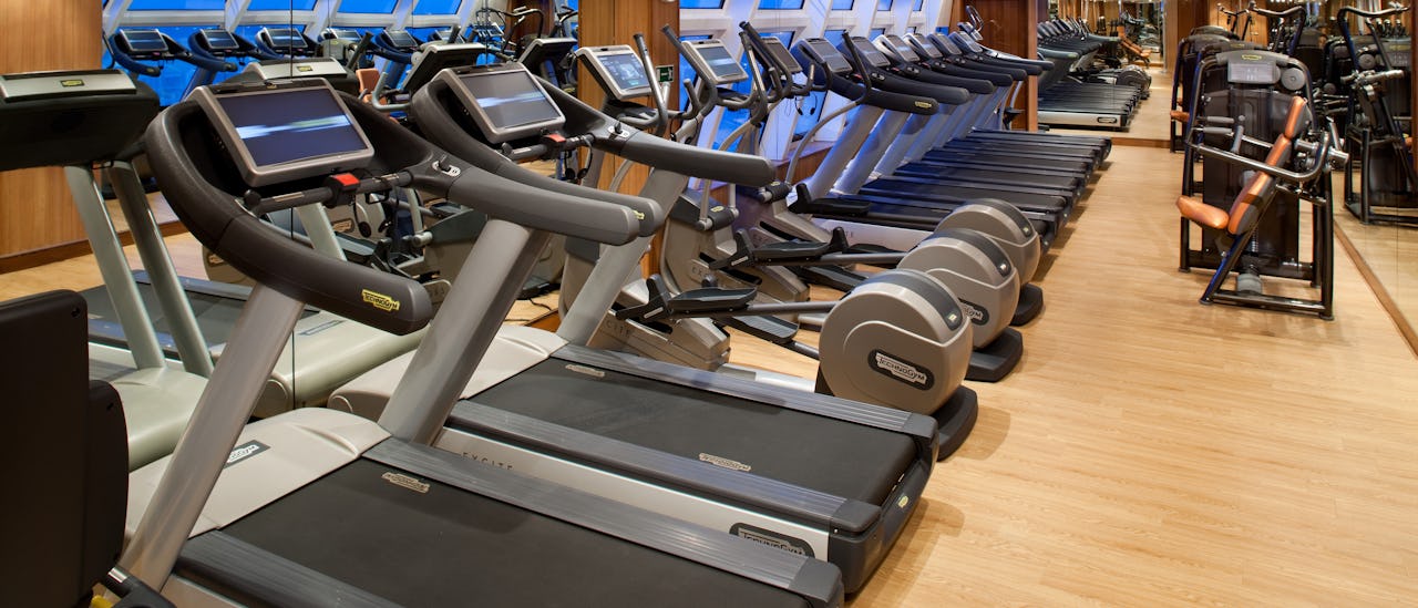 Exercise with ocean views