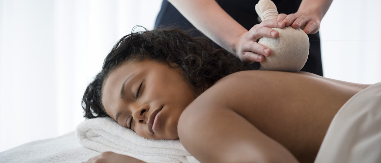 Treat yourself to a massage in the spa