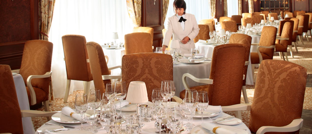 The main dining room