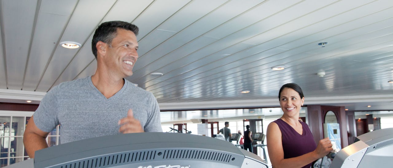 Exercise with ocean views