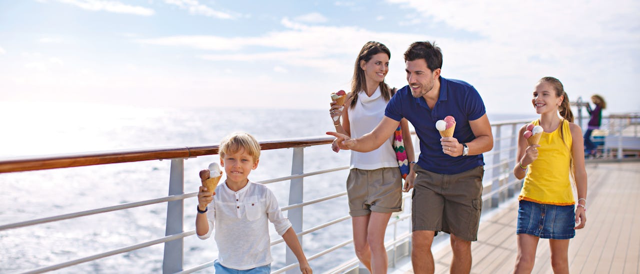 Enjoy genuine Italian gelato