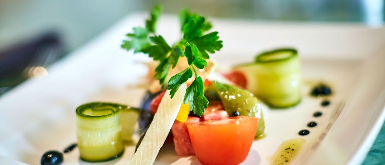 Delicious meals pared with wines selected by prize-winning expert Olly Smith at speciality restaurant The Glass House