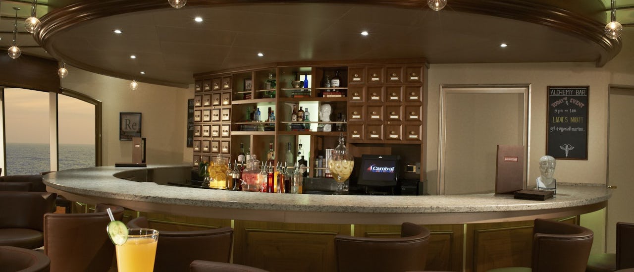 Try a unique cocktail custom-conconted by the mix-masters at the Alchemy Bar!