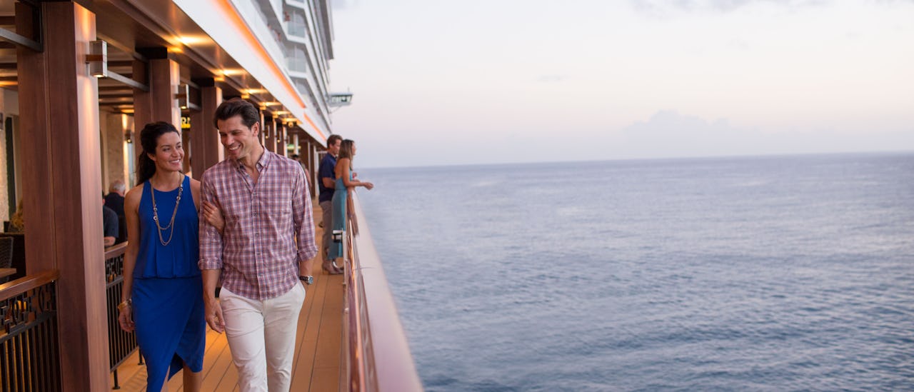 Spend time at one of Waterfront’s range of bars and outdoor restaurants