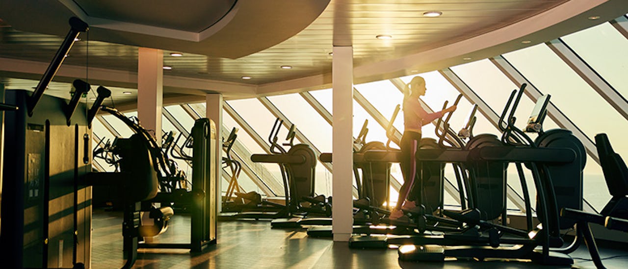 Exercise with ocean views