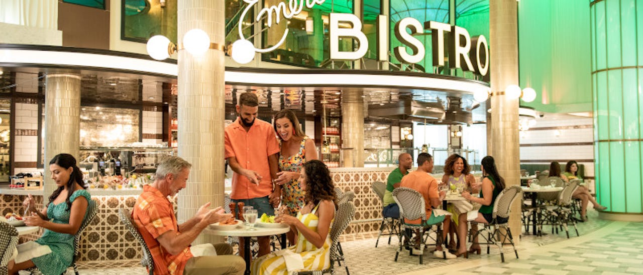 Fried oysters, duck & sausage gumbo, po-boy sandwiches, fresh ceviche and more at Emeril's Bistro!