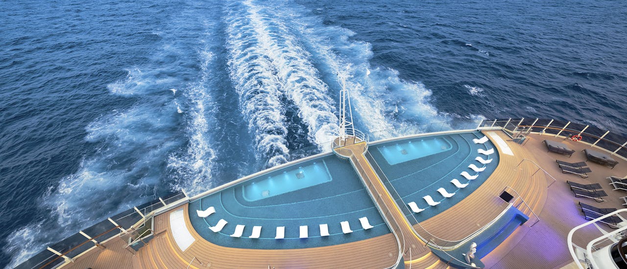 The glass-floored Bridge of Sighs