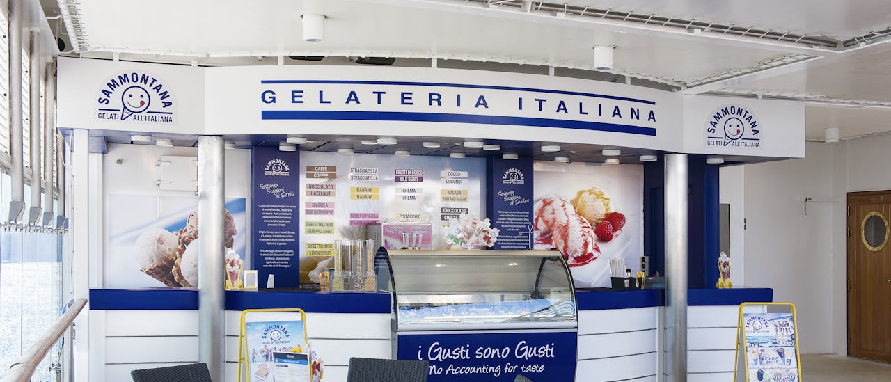 Genuine Italian “gelato”