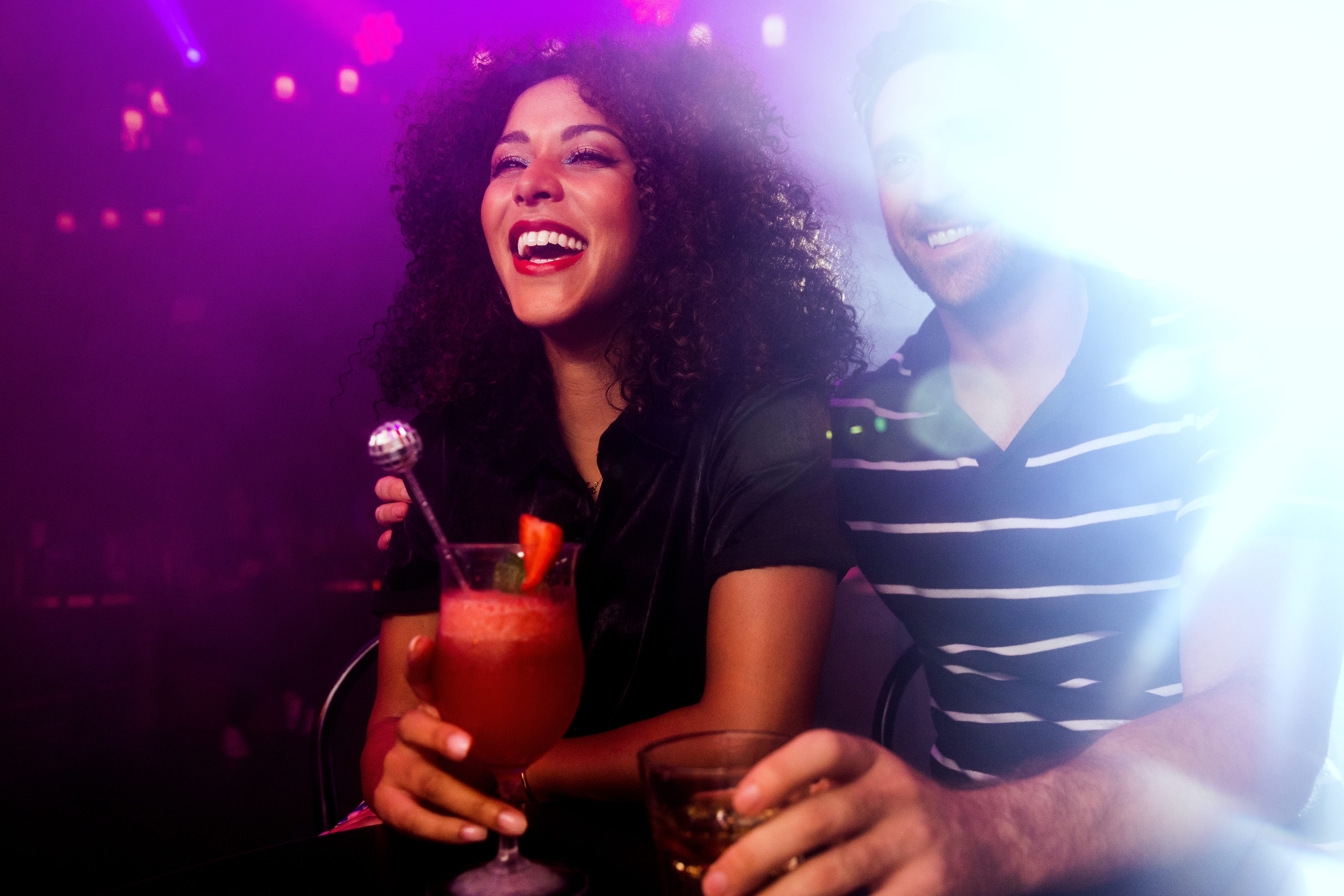 Experience pop-up circus acts, karaoke, myth-telling, and live music, celebrating a love that turned the world scarlet!