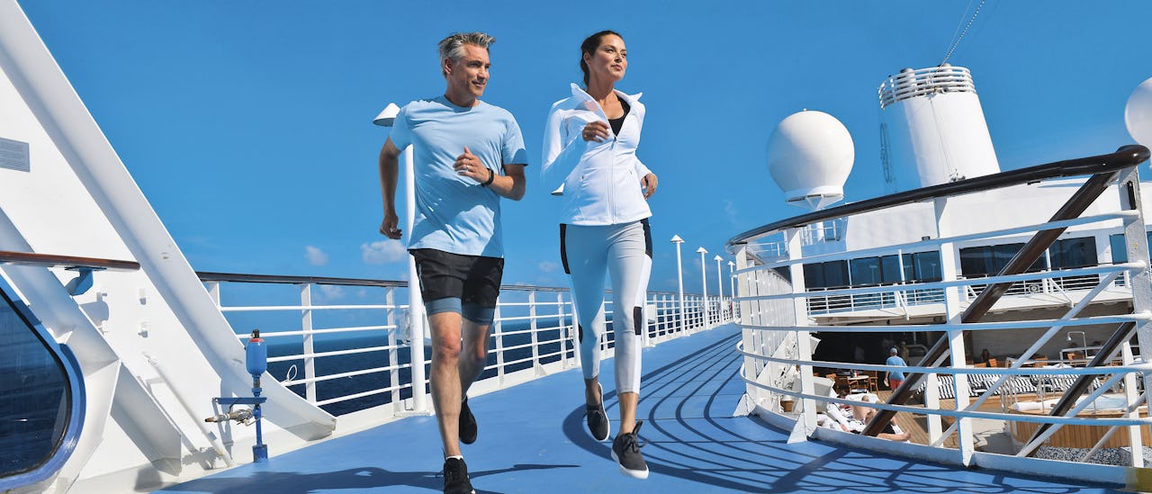 Take a run around the deck