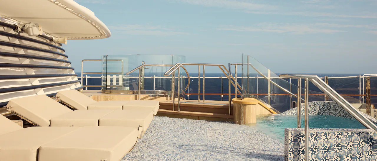 Atoll Pool & Bar - an intimate pool with a chilled vibe