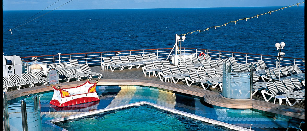 Relax at the aft pool