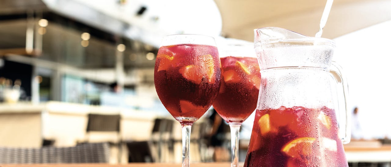 The Pool Bar on Deck 11 is perfect for grabbing drinks and frozen cocktails by the pool