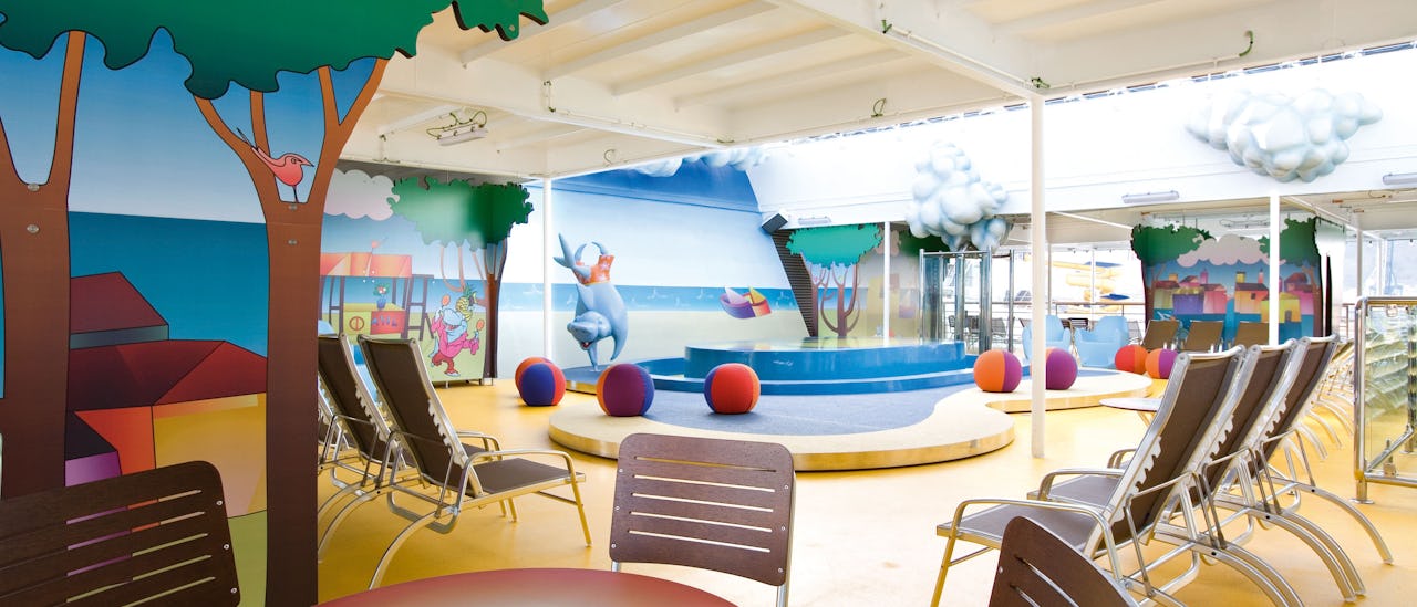 The pool for children