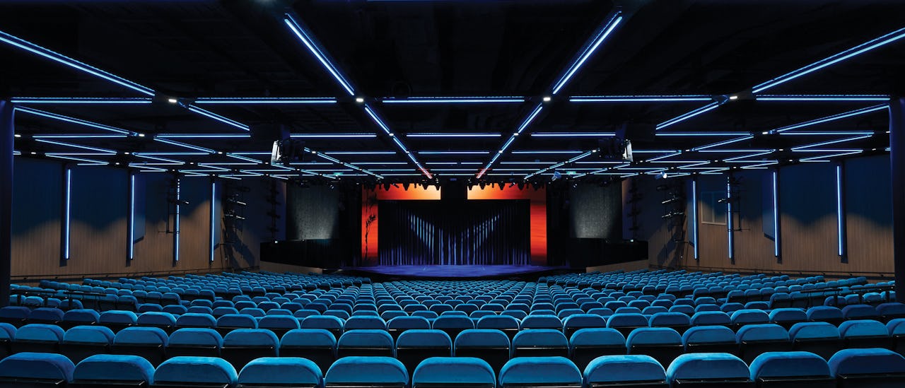 The Bliss Theatre is a stunning venue offering world-class entertainment