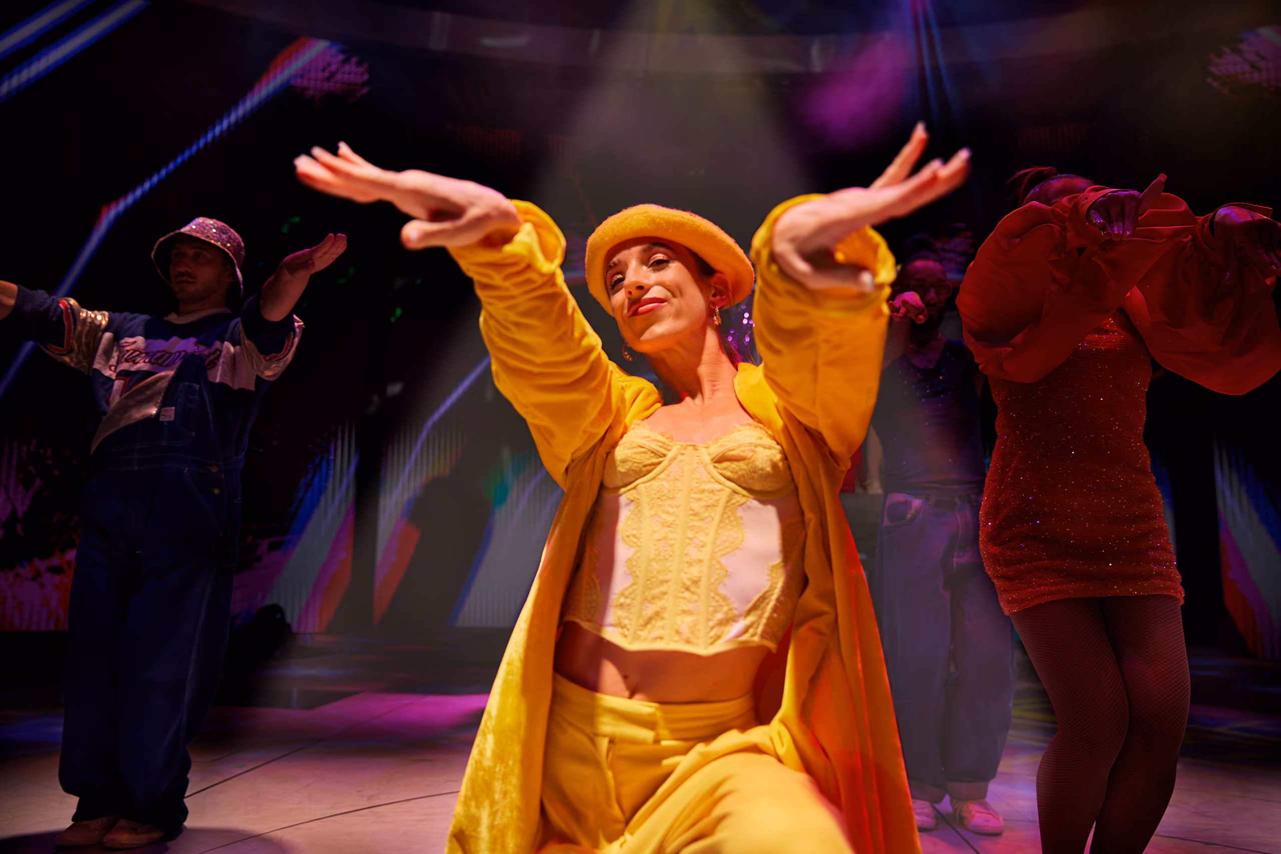 Evening entertainment show onboard Celebrity Cruises