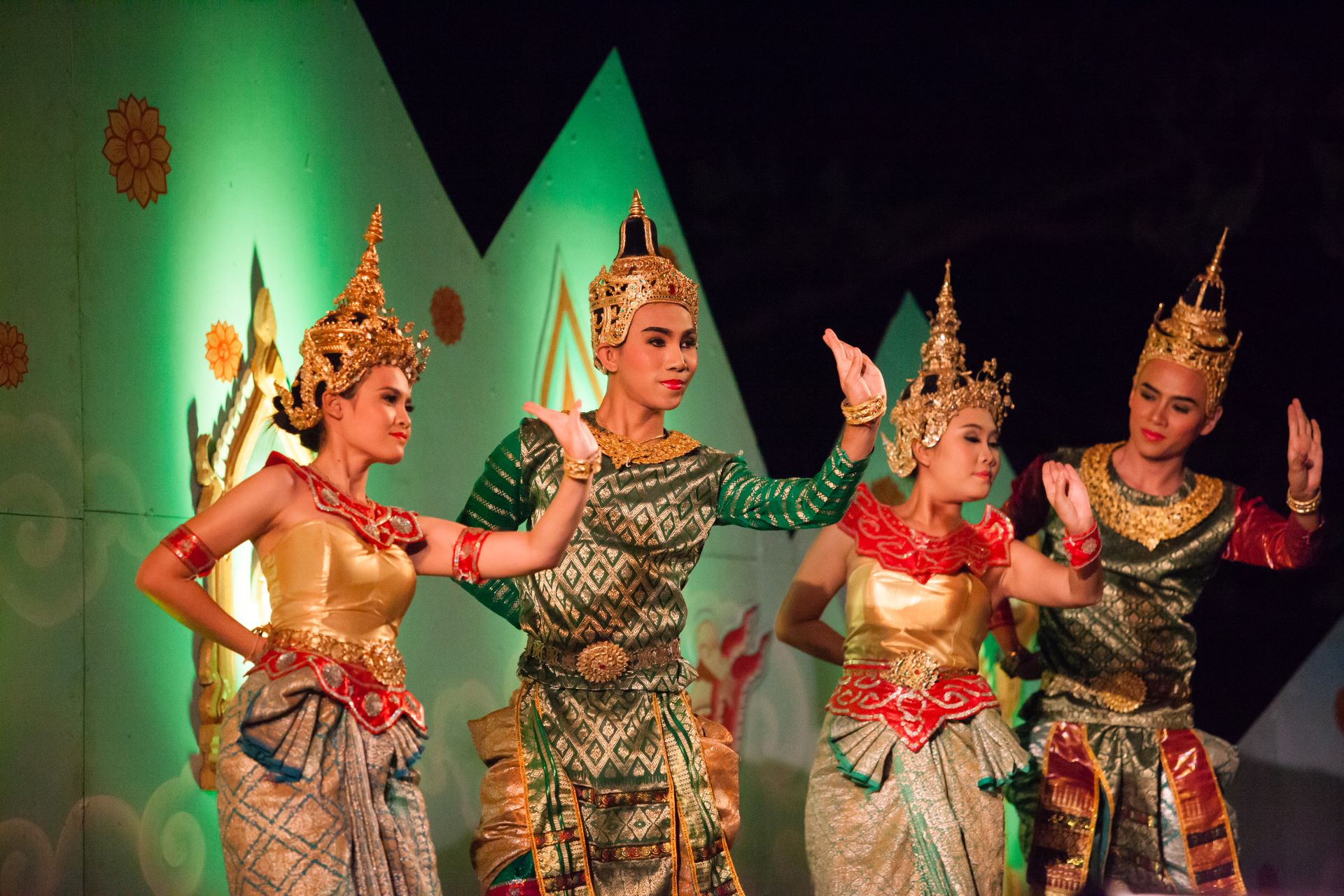 Guests attending an AzAmazing Evening event, enjoying exclusive local performances as part of Azamara’s immersive cultural experiences.