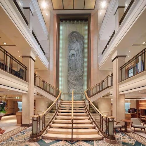 Families and couples relaxing aboard P&O Cruises, with dedicated family fun zones and serene adults-only areas.